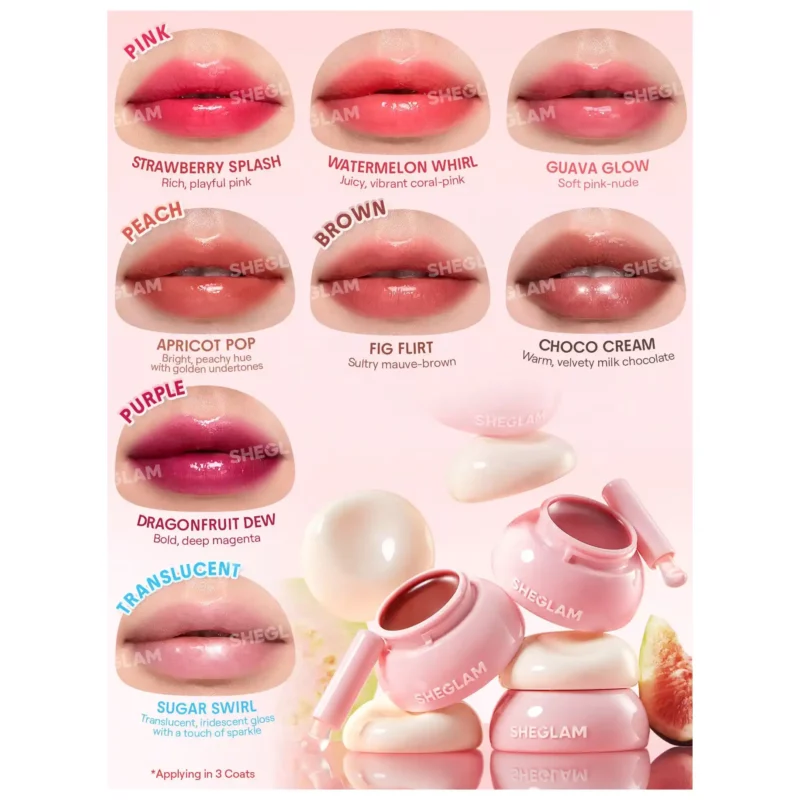 مربای آبرسان لب شيگلم Hydra Jelly Pocket Lip Jam - Image 3