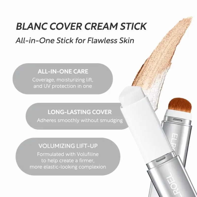کرم پودر استیکی الرول Blanc Cover V White - Image 5