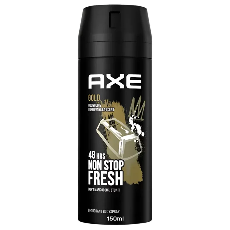 اسپری ضدتعریق مردانه اکس Gold حجم 150میل  - Image 1