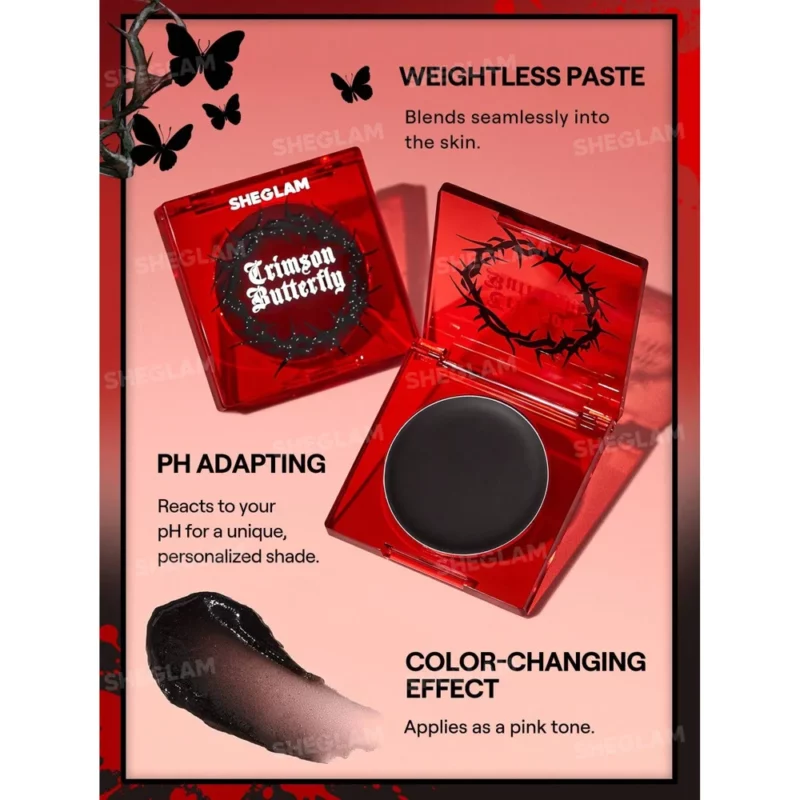 پک آرایشی کامل شیگلم مدل Crimson Butterfly - Image 6