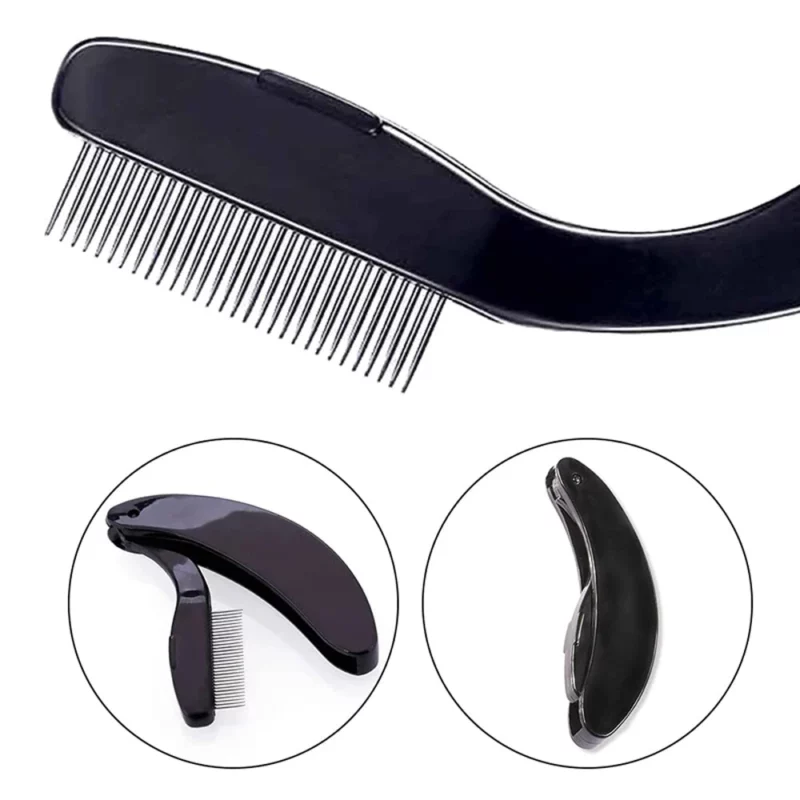 شانه فلزی تاشو لیفت ابرو و مژه Steel Lash Comb - Image 5
