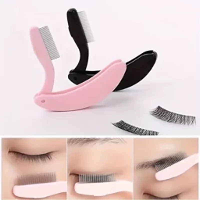 شانه فلزی تاشو لیفت ابرو و مژه Steel Lash Comb - Image 3