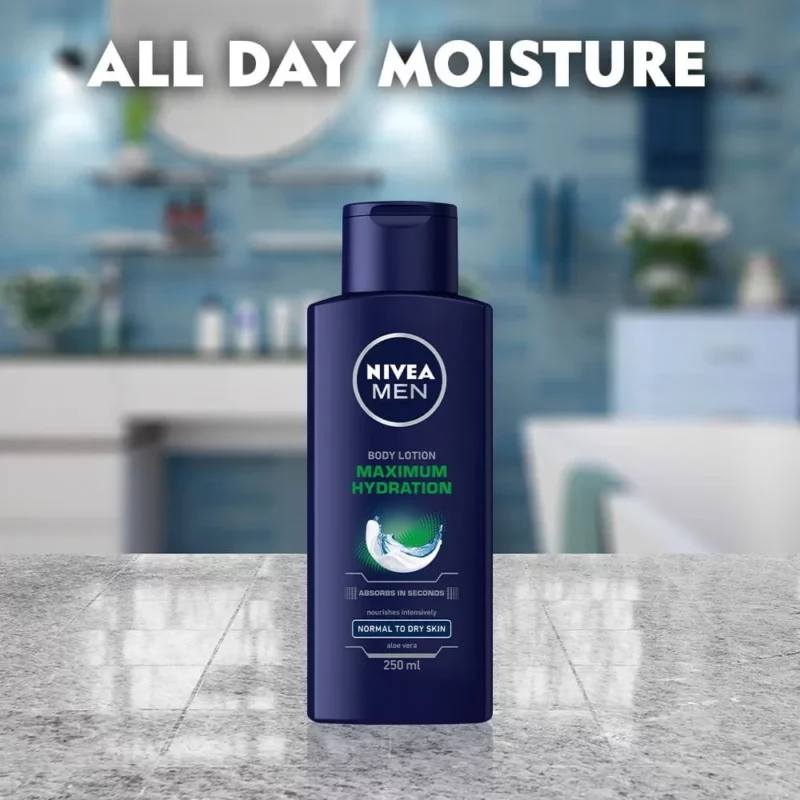 لوسیون‌بدن مردانه نیوآ MAXIMUM HYDRATION حجم 400میل - Image 3
