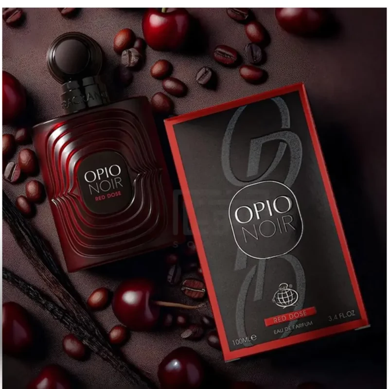 عطر مردانه فرگرنس Opio Noir Red Dose حجم 100میل - Image 2