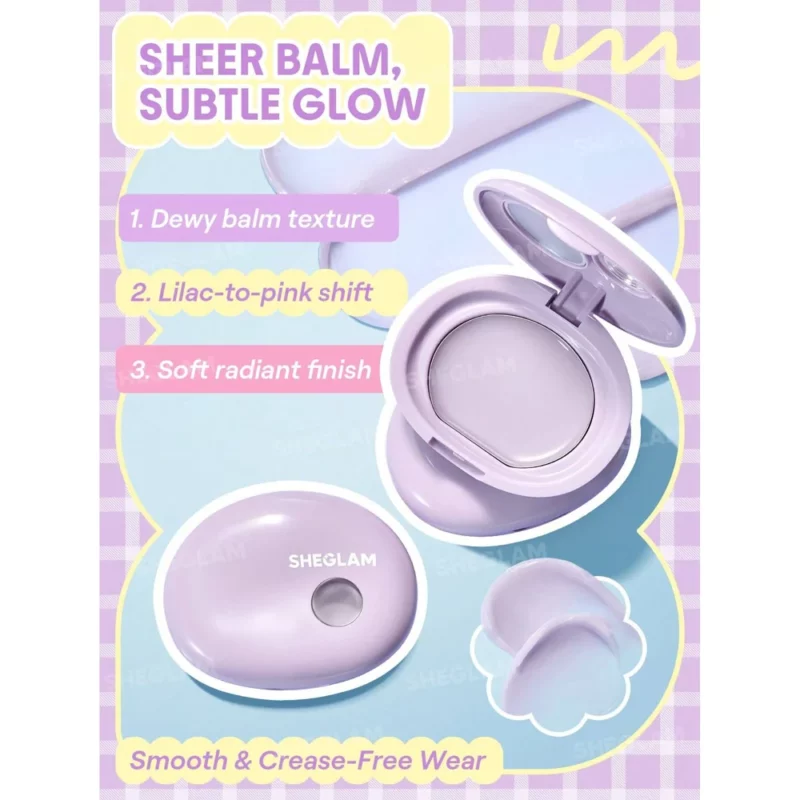 رژگونه بالم درخشان شیگلم Bubble Glow وزن 2.6 گرم - Image 5