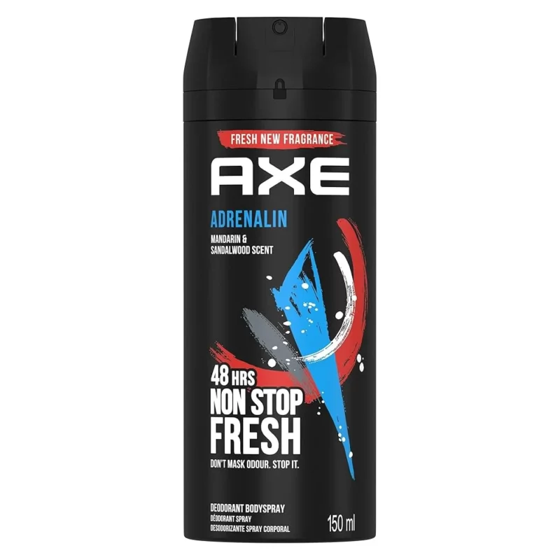 اسپری ضدتعریق مردانه اکس Adrenalin ماندارین حجم 150میل - Image 1