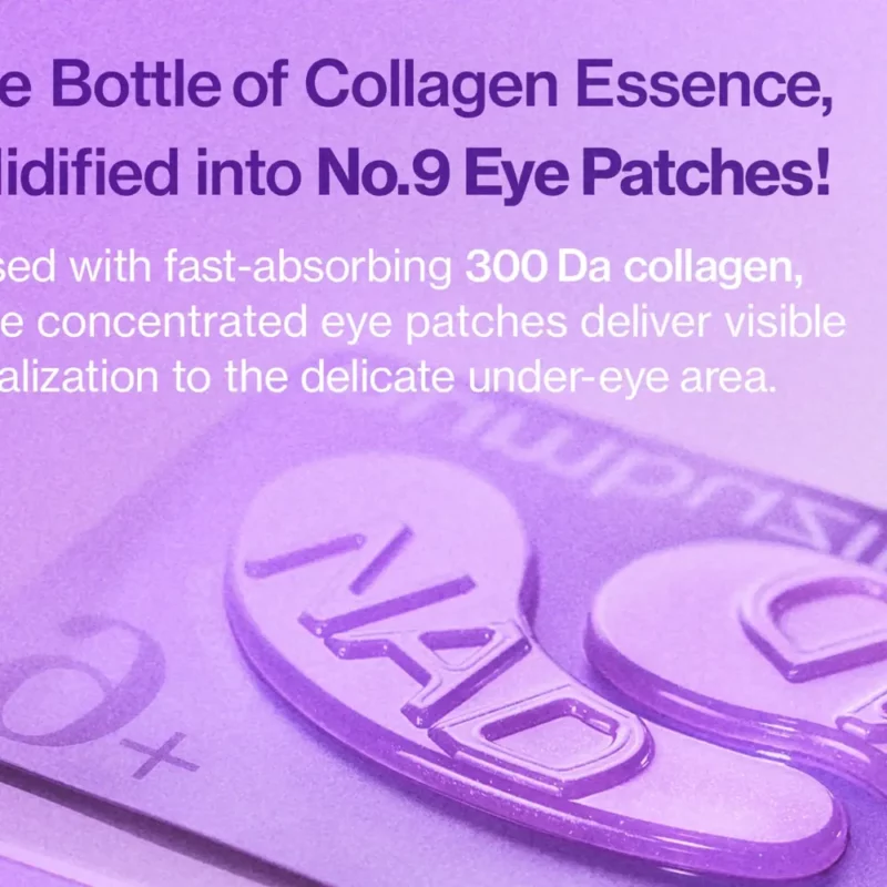 پچ زیر چشم جوانساز نامبوزین شماره 9+ NAD+ Collagen - Image 3