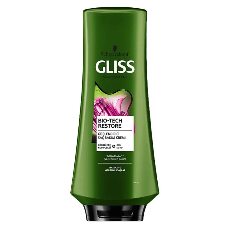 gliss-biotech-restore-conditioner (1) copy نرم كننده تقویتکننده مو گليس BIO-TECH RESTORE - Image 1