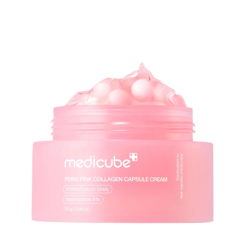 medicube-pdrn-pink-collagen-capsule-cream_8800256118885_DarBeauty کرم کلاژن کپسولی مدیکیوب PDRN Pink Collagen - Image 1