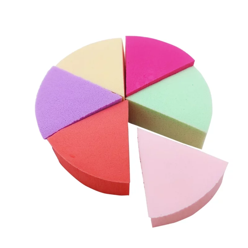 پد آرایشی 6 عددی چندرنگ مثلثی Xiang Yun - Image 2