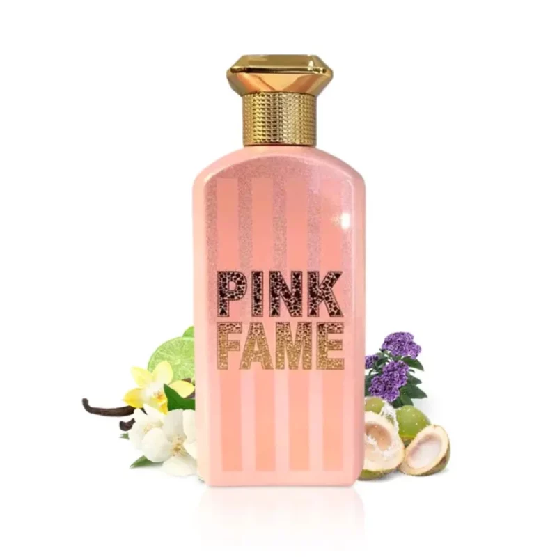 عطر زنانه فرگرنس مدل Pink Fame حجم 100 میل - Image 4