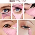 شابلون ریمل و خط چشم سه‌کاره Mascara & Eyeliner - Image 3