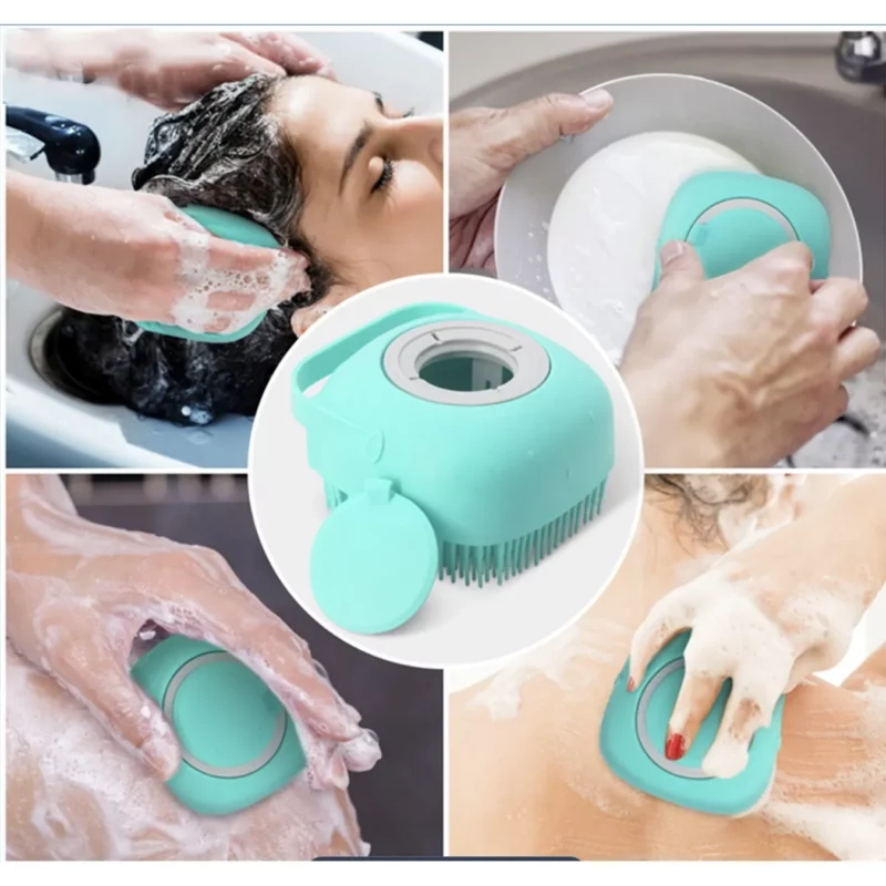 برس سیلیکونی مناسب شست‌وشو بدن Body Scrubber Brush - Image 2