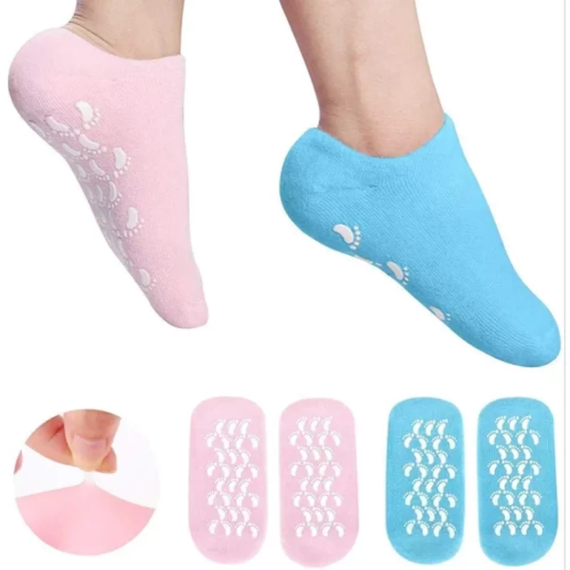 جوراب سیلیکونی مرطوب‌کننده پا مدل Foot Care - Image 3