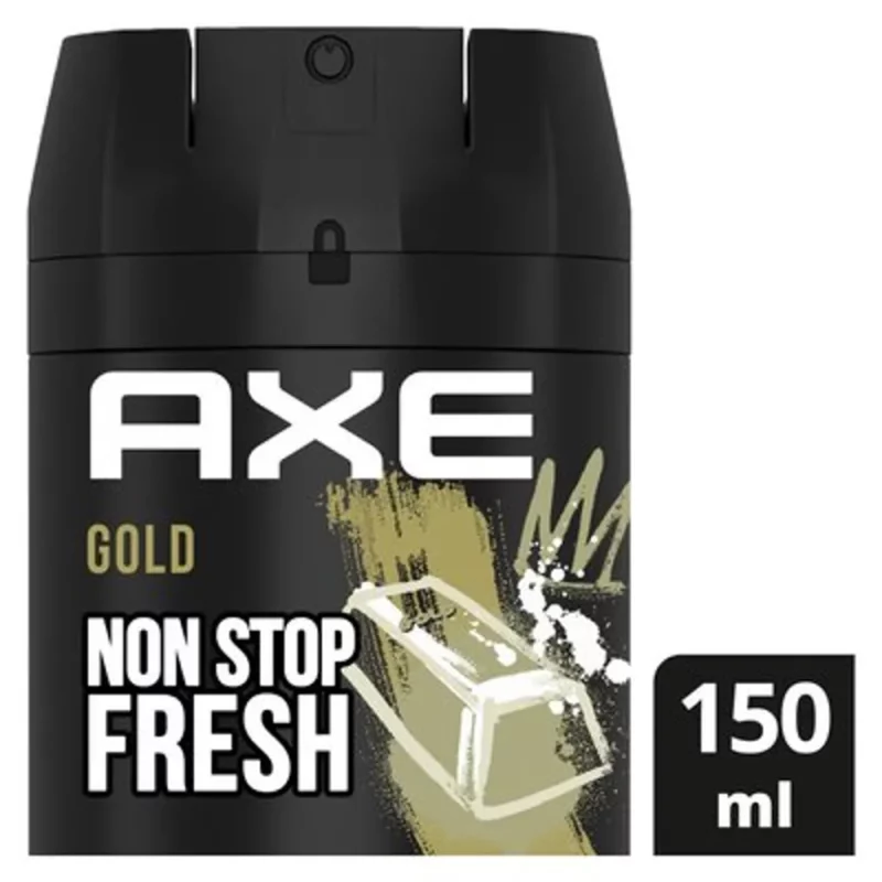 اسپری ضدتعریق مردانه اکس Gold حجم 150میل  - Image 2