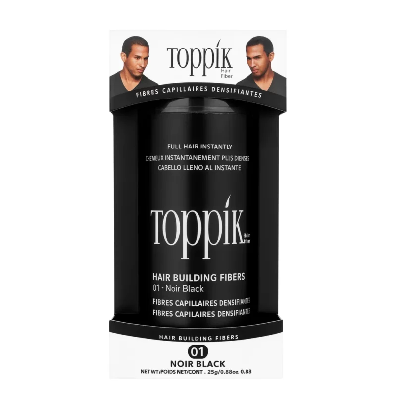 toppik_black_final (1) پودر حجمدهنده مو تاپیک Hair Building - Image 1