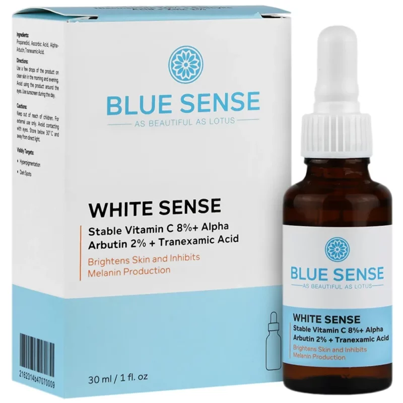 سرم روشن‌کننده بلو سنس مدل White Sense حجم 30میل - Image 2
