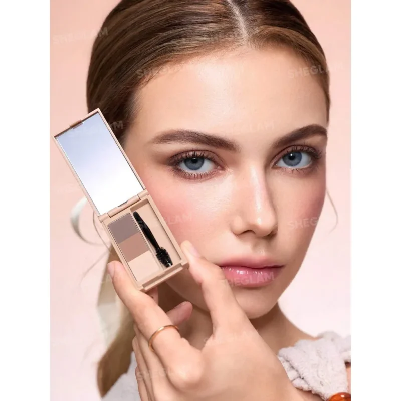 پالت ابرو شیگلم مدل Puff Brow همراه براش وزن 2.2گرم - Image 5