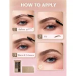 پالت ابرو شیگلم مدل Puff Brow همراه براش وزن 2.2گرم - Image 6