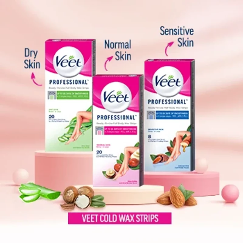 چسب موبر پوست حساس ويت Almond oil (20عددی) - Image 2