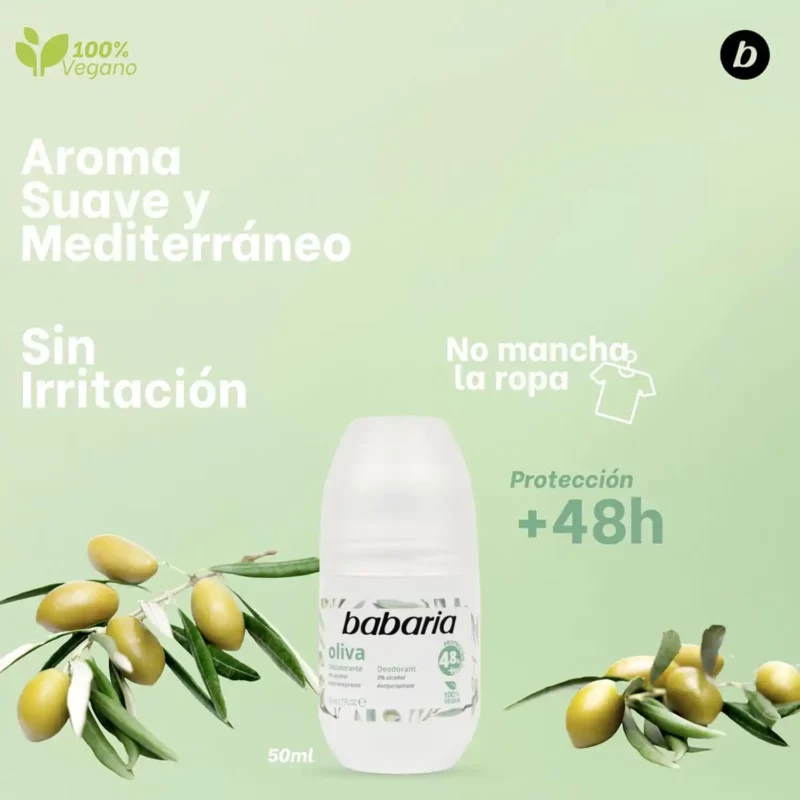 رول ضدتعریق 48ساعته باباریا Oliva حجم 50میل - Image 3