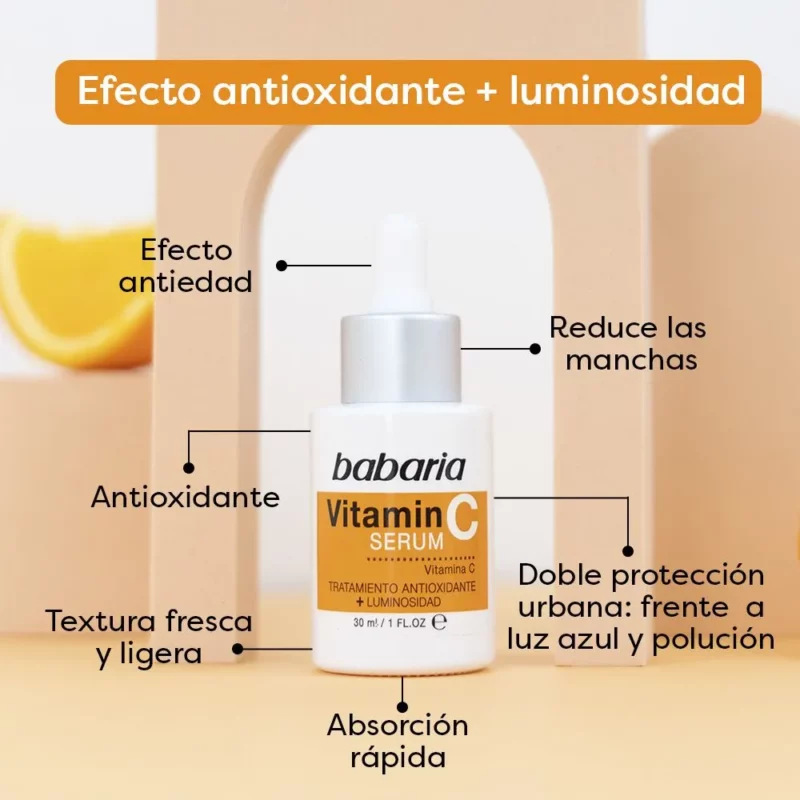 سرم روشن‌کننده صورت باباریا Vitamin C حجم 30میل - Image 2