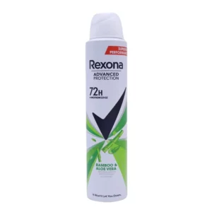 اسپری ضد تعریق زنانه رکسونا مدل Bamboo & Aloe Vera حجم ۲۰۰ میل