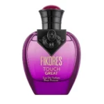 ادکلن زنانه فیکورس مدل Touch Great حجم 100 میل