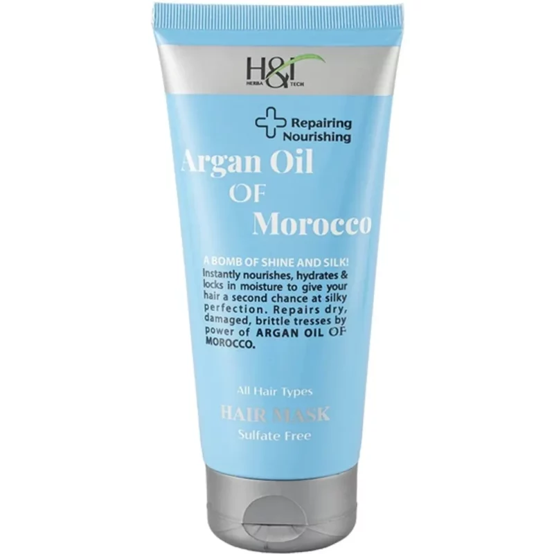 ماسک مو اچ اند تی Argan Oil of Morocco حجم 200میل - Image 1