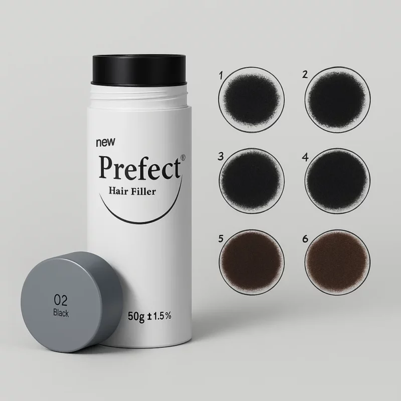 پودر پرپشت کننده مو پرفکت Bulding Fibers وزن 50گرم - Image 2