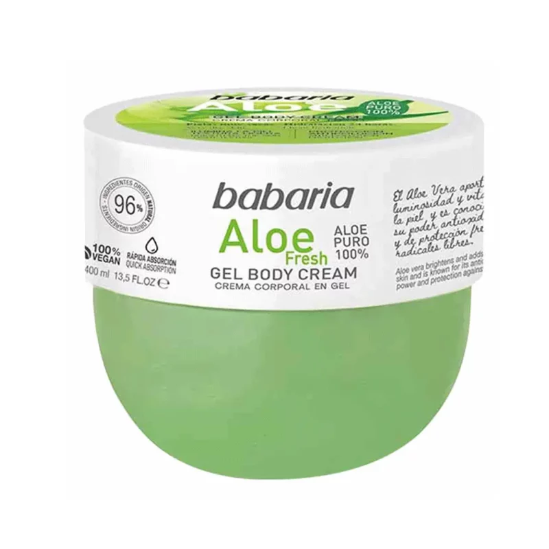 ژل کرم آبرسان باباریا Aloe Fresh حجم 400میل - Image 1