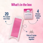 چسب موبر پوست نرمال ويت Shea butter (20عددی) - Image 3