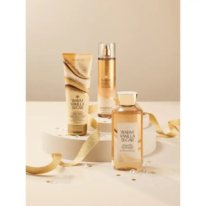 لوسیون بدن بث اند بادی مدل Warm Vanilla حجم 236میل - Image 2