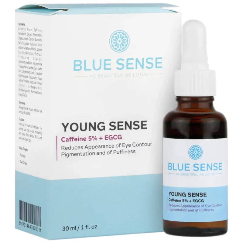 سرم دور چشم کافئین بلو سنس Young Sense حجم ۳۰میل - Image 2