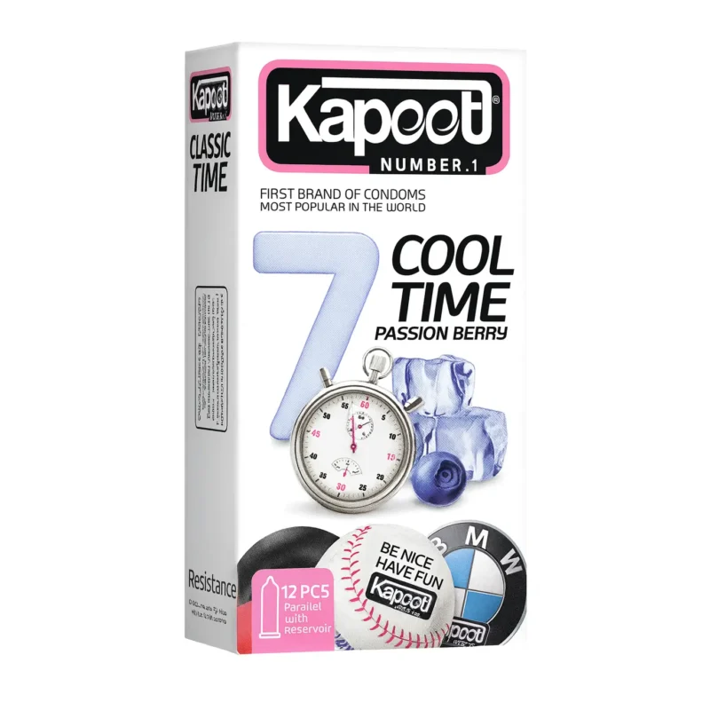 کاندوم کاپوت مدل 7Cool Timeخنک‌کننده 12 عددی - Image 1