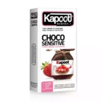 کاندوم فوق‌ملایم کاپوت Choco Sensitive بسته 12عددی