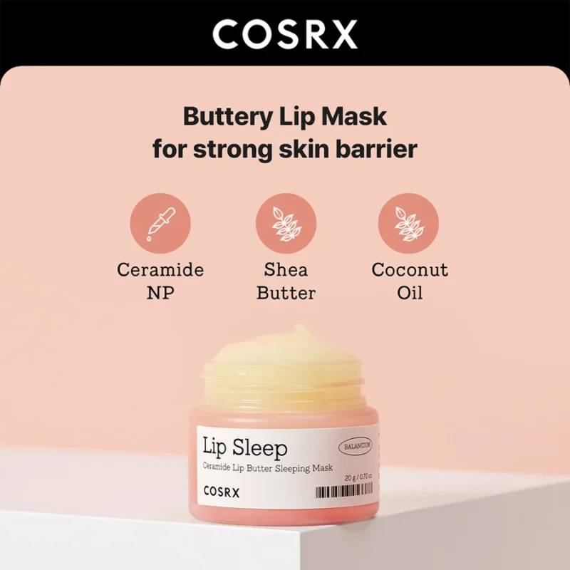 ماسک خواب لب سرامیدی کوزارکس Ceramide وزن 20گرم - Image 7