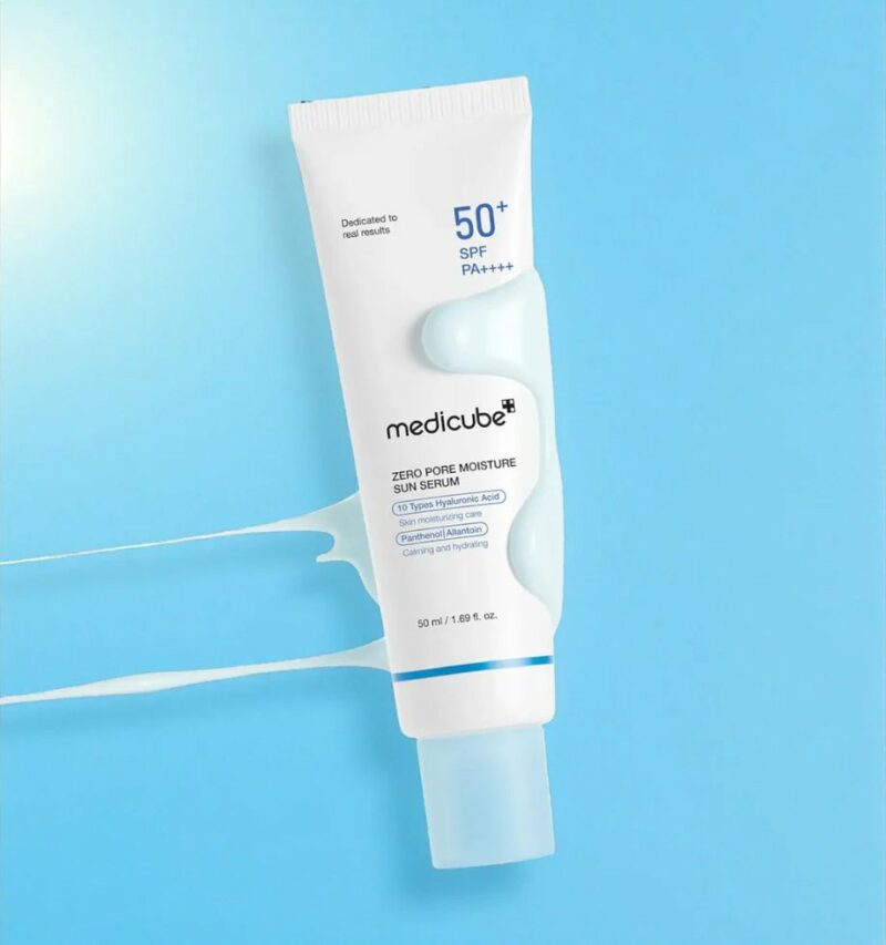 سرم ضدآفتاب مدیکیوب Zero Pore Moisture حجم 50میل - Image 5
