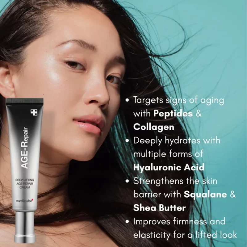 کرم ضدچروک و لیفتینگ مدیکیوب Age Repair حجم 30میل - Image 2