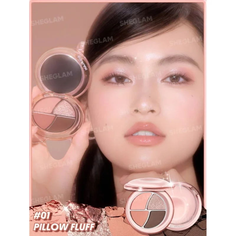 پالت سایه چشم شیگلم مدل Pillow Fluff وزن 3.9 گرم - Image 5