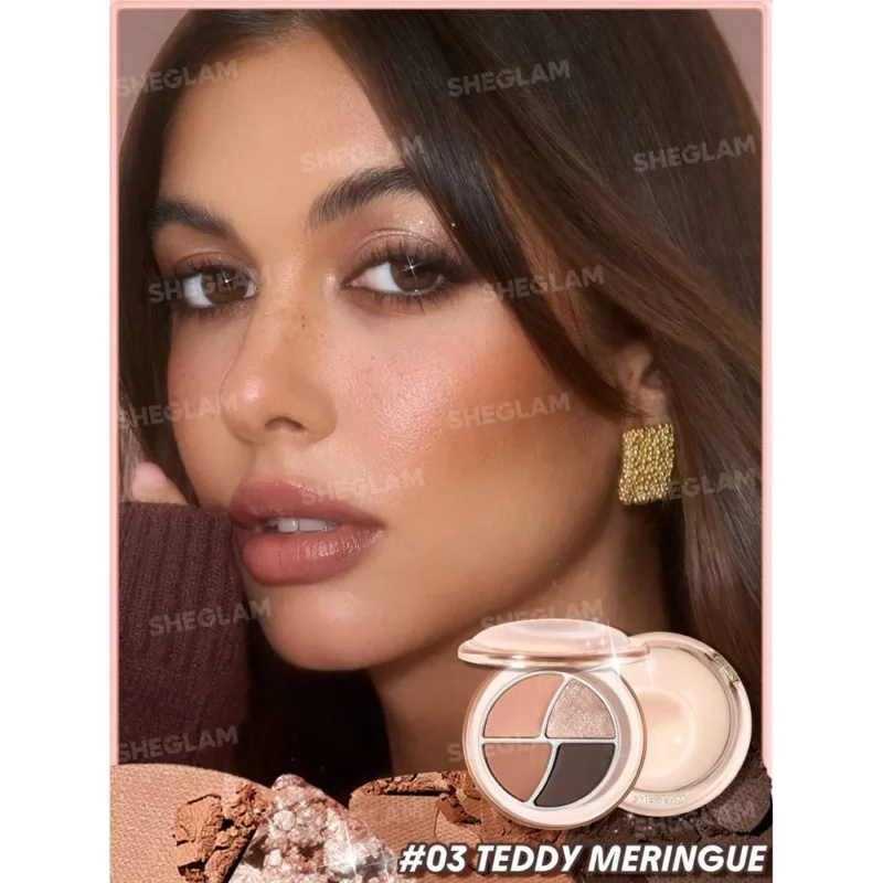 پالت سایه چشم شیگلم Teddy Meringue وزن 3.9گرم - Image 5