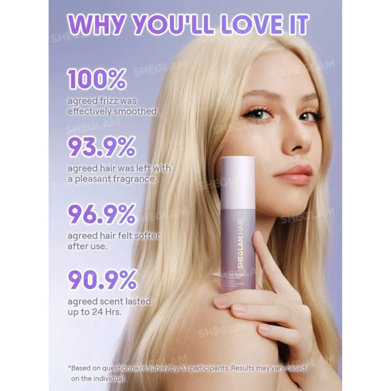 اسپری خوشبوکننده مو شیگلم On The Glow حجم 50میل - Image 4