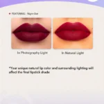 رژلب مات شیگلم مدل Matte Allure Lipstick وزن 4گرم - Image 2