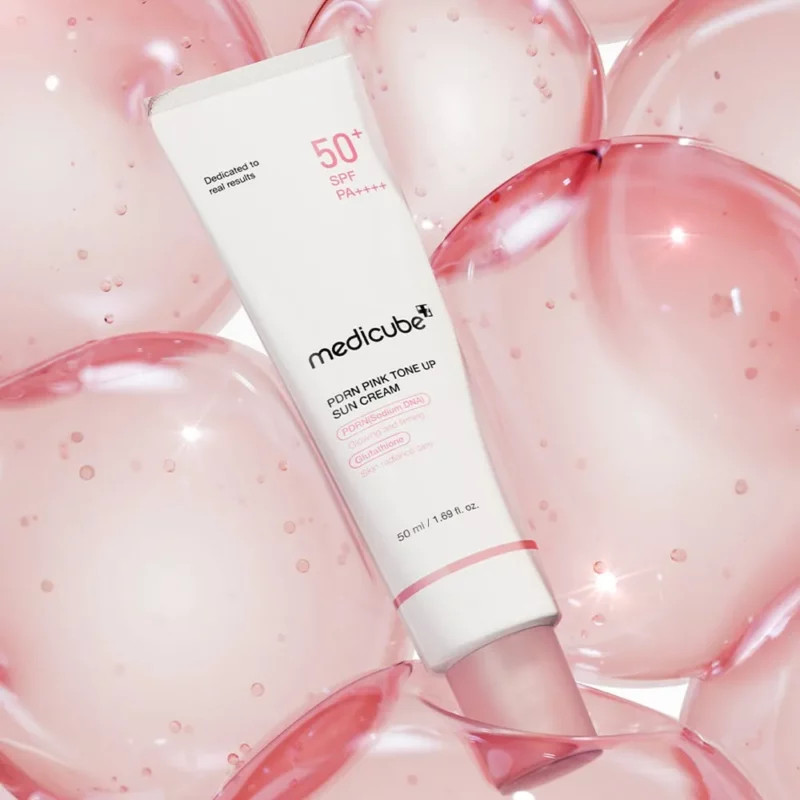 ضدآفتاب مدیکیوب PDRN Tone Up حجم 50 میل - Image 2