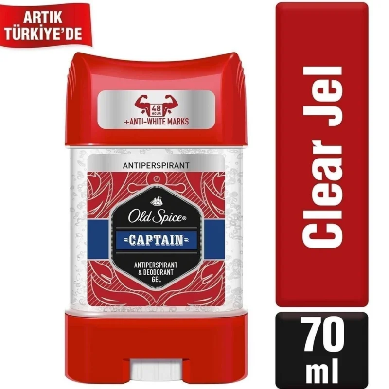 مام ژلی ضدتعریق مردانه اولد اسپایس Captain حجم 70میل - Image 2