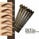 مداد ابرو ضدآب دیویو Eyebrow Pencil وزن 2گرم - Image 2