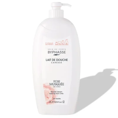 شامپو بدن کرمی بای‌فس Rosehip حجم ۲۰۰۰ میل