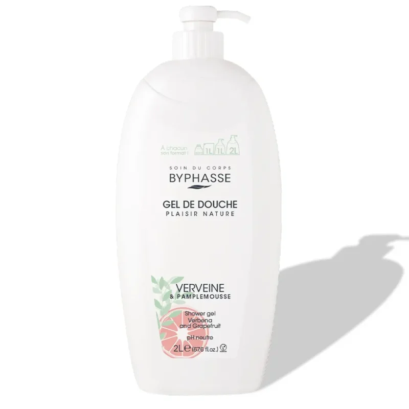 شامپو بدن بای‌فس Verbena & Grapefruit حجم ۲۰۰۰ میل