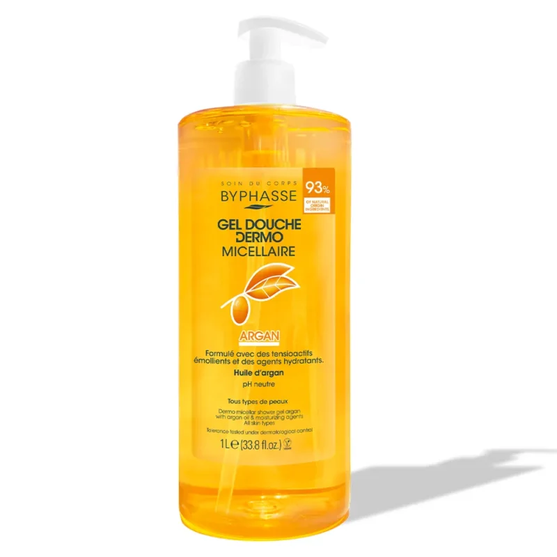 ژل حمام آرگان ژل حمام بدن بایفس Argan حجم ۱۰۰۰ میل