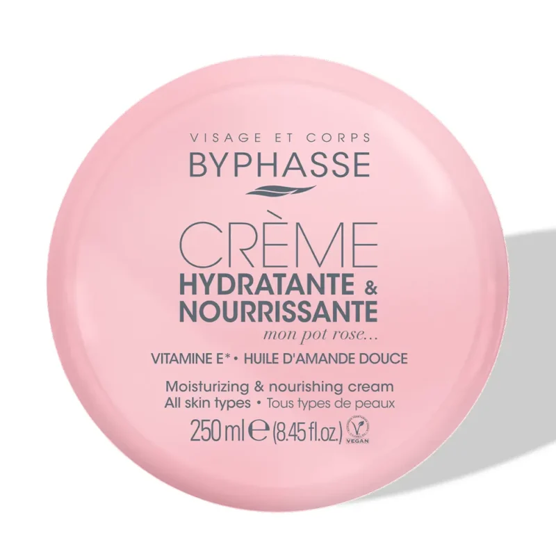 کرم دست صورت بدن۱ کرم چندمنظوره بایفس Hydratante حجم ۲۵۰ میل